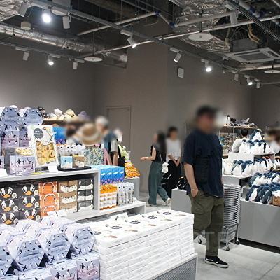 AOAO SAPPOROのミュージアムショップ