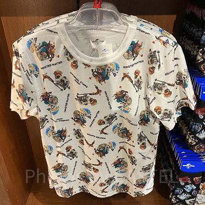 【蒼世ネコシリーズ】のオトモアイルー総柄Tシャツ