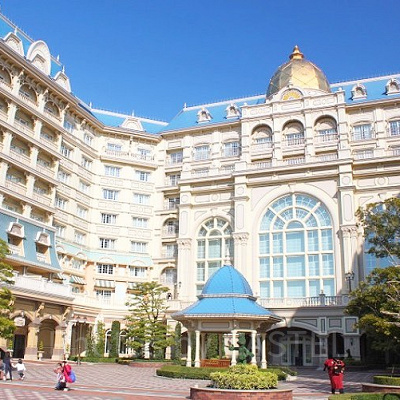 ディズニーランドホテルの外観♪