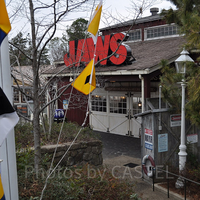 USJのジョーズ外観