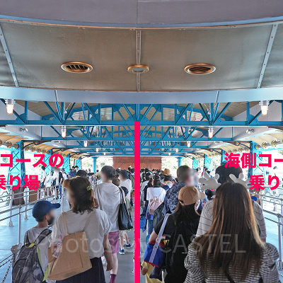 アクアトピアには大きく分けて2つのコースがある