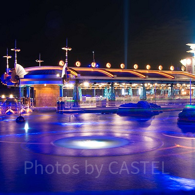 アクアトピア<br />（TDS・夜・固定撮影） 設定：22㎜ SS30 F13 ISO100