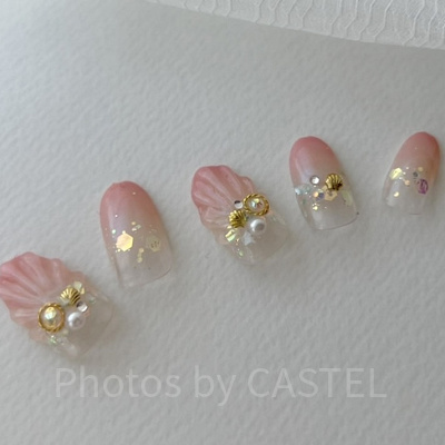 アリエルモチーフネイル