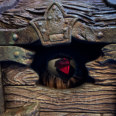 目印になるアリエルのグロットの宝箱