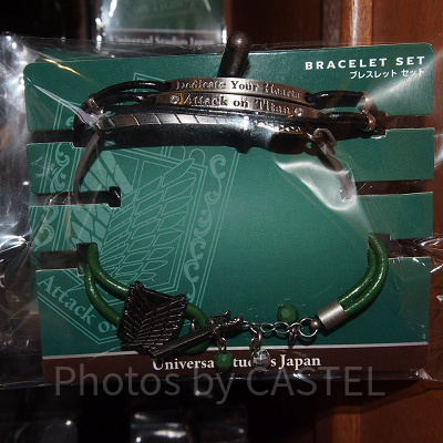 進撃の巨人ブレスレットセット