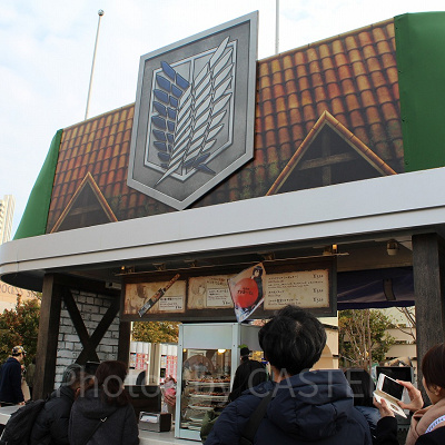 進撃の巨人フードカート