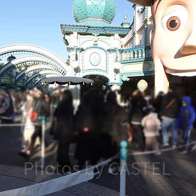 アトラクション（トイ・ストーリー・マニア！）の混雑状況／15:40