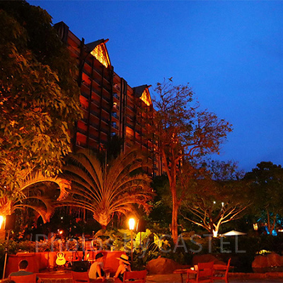 夜のアウラニ・ディズニー・リゾート