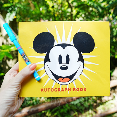 サイン帳とペン