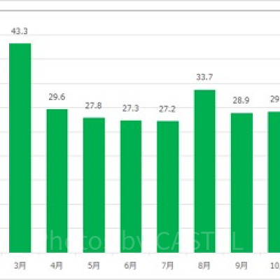 ピーターパン空の旅1年間の平均待ち時間