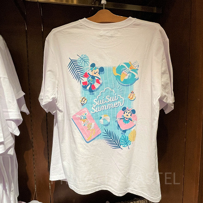 Tシャツ背面（2022ディズニー夏グッズSUISUI SUMMER）