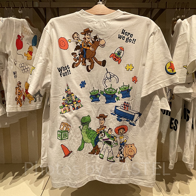 Tシャツ裏(トイストーリーべスティーズグッズ)