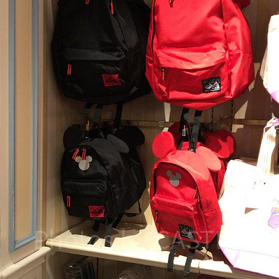 ミッキー耳付きリュック