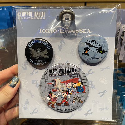 カンバッジセット(ドリームス・テイク・フライトグッズ)