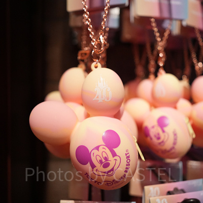 バッグチャーム（ディズニー40周年グッズ）