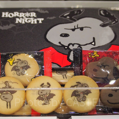 コウモリスヌーピー・プリントクッキー