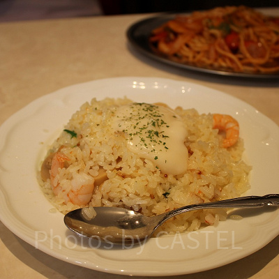 バタアエビピラフ