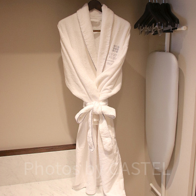 バスローブは全室に完備