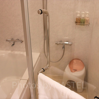 洗い場付きのバスルーム