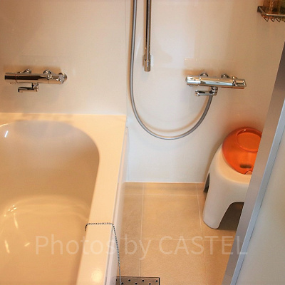 洗い場付きのバスルーム