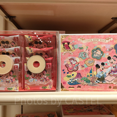 ディズニーお正月グッズ：バウムクーヘン
