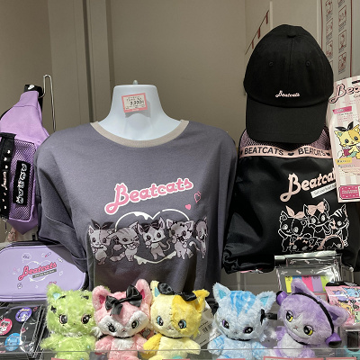 サンリオギフトゲートのビートキャッツグッズ