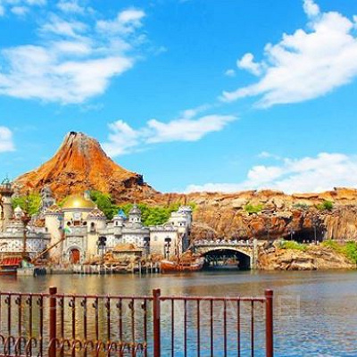 綺麗なディズニーシーの景色