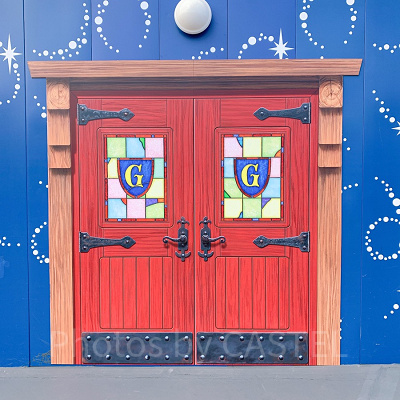 ファンタジーランドの美女と野獣エリア