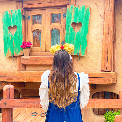 美女と野獣エリアフォトスポット