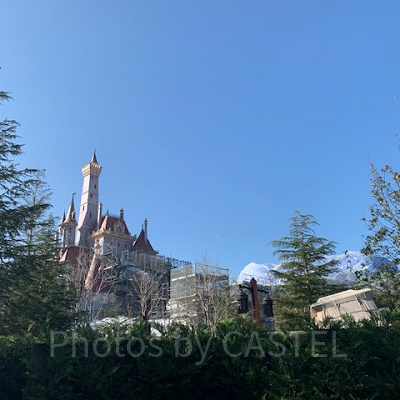 美女と野獣の新アトラクション「美女と野獣“魔法のものがたり”」