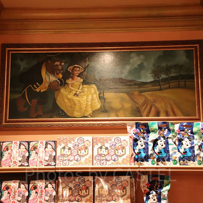 美女と野獣の絵画