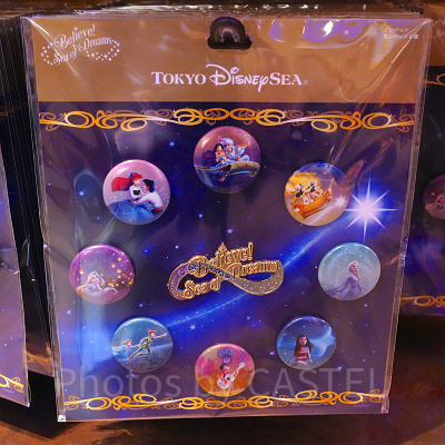 ビリーヴ！～シー・オブ・ドリームス～（ピンバッジ&カンバッジセット）