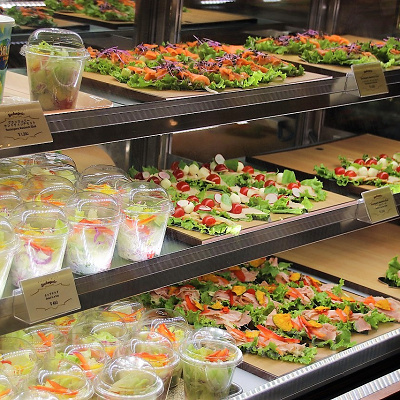 ビバリーヒルズ・ブランジェリーのサラダ・サンドイッチ