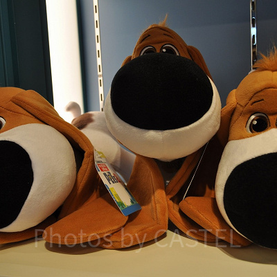 デカ鼻仔犬のぬいぐるみ