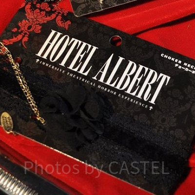 ブラックレースのチョーカー