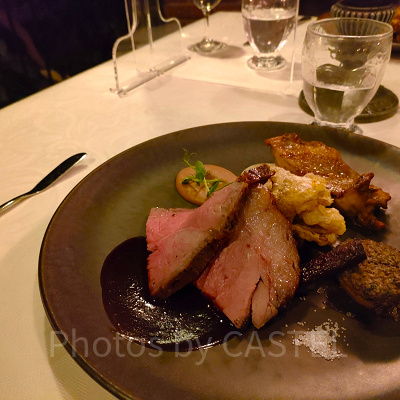 ブルーバイユー・レストランの料理