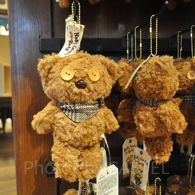 BOB's FAVORITE BEARシリーズのティムぬいぐるみキーチェーン（大）
