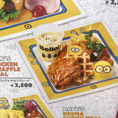 ボブのワッフルチキンプレート