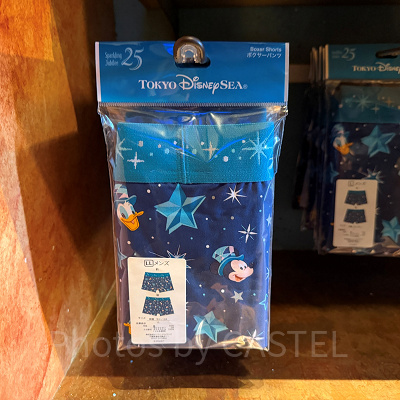 ボクサーパンツ(ディズニーシー25周年グッズ)