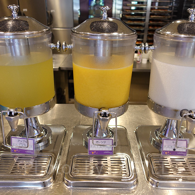 朝食メニュー：ドリンク