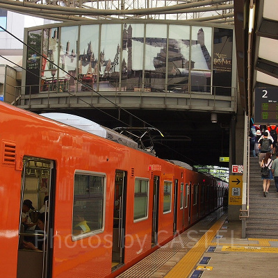 乗り場(ホーム)の混雑