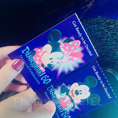 カリフォルニアディズニーランドのチケット