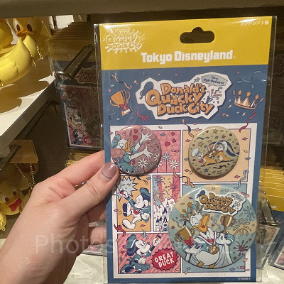 カンバッジセット（ドナルドパルパルーザグッズ）