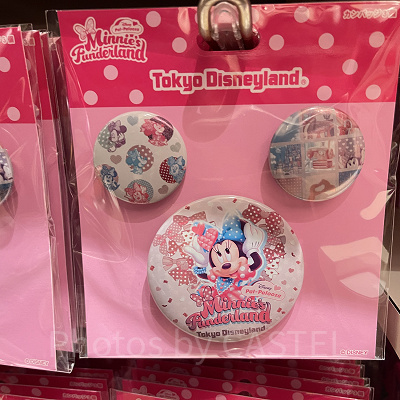 カンバッジセット（ミニーのファンダーランド）