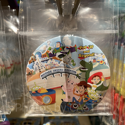 カンバッジ(トイ・ストーリー×東京ディズニーリゾートグッズ)