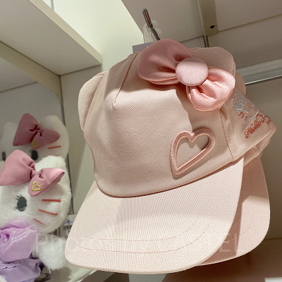 キティリボン付きキャップ