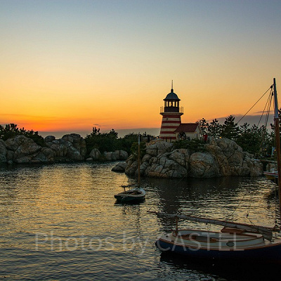 夕焼けのケープコッド<br />設定：22㎜ SS1/320 F7.1 ISO100