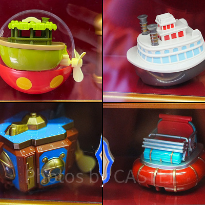 アトラクションをモチーフにしたガチャガチャ(カプセルトイ)