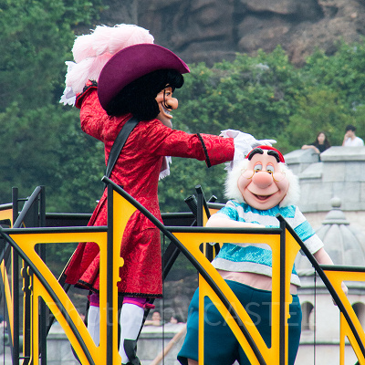 キャプテン・フック＆ミスター・スミー　ザ・ヴィランズ・ワールド2017より