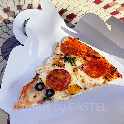 キャプテンフックス・ギャレーのピザ